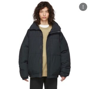Essentials FEAR OF GOD Black Puffer Jacket unisex